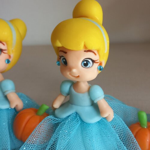Apliques Princesas 3D. kit com 5 unidades