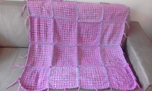 Manta para bebê - Menina 1,20 X 1,20