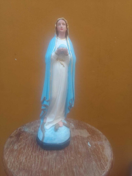 Nossa Senhora com o globo na mãos