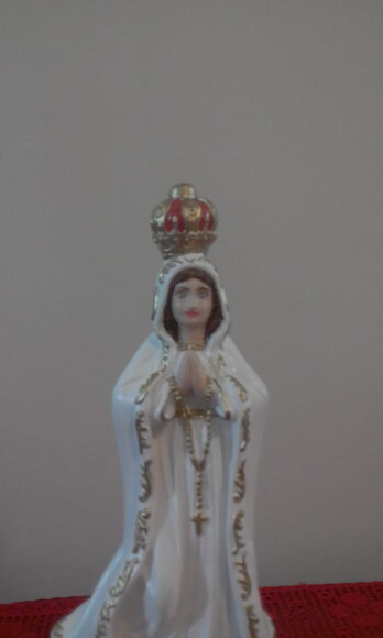 Nossa Senhora de Fátima 30 cm com 3 pastorzinhos