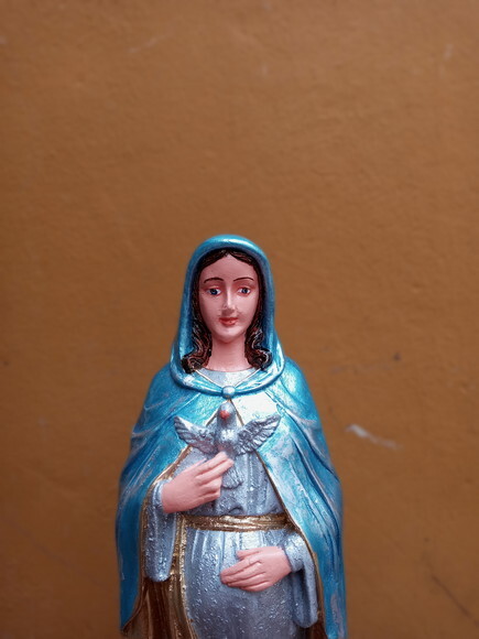 Nossa Senhora Grávida e Espirito Santo 30 cm