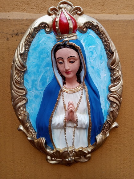 Quadro com Moldura com Nossa Senhora