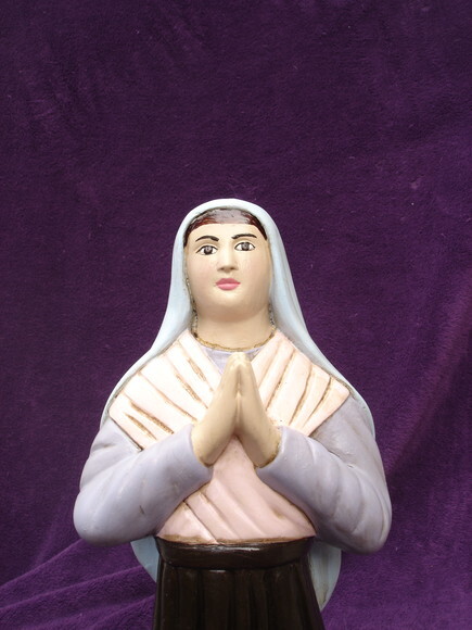 Santa Bernadete confidente de Lourdes 40 cm