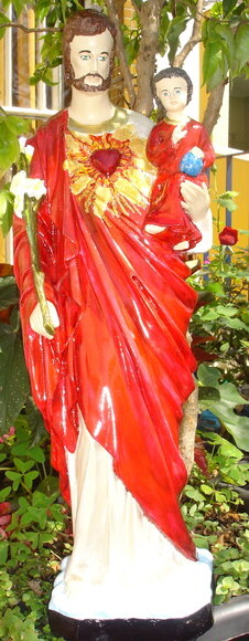 Coração Virginal de São José - 60 cm