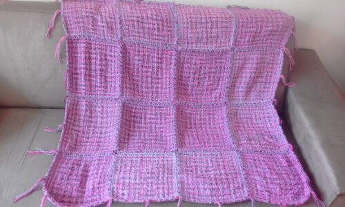 Manta para bebê - Menina 1,20 X 1,20
