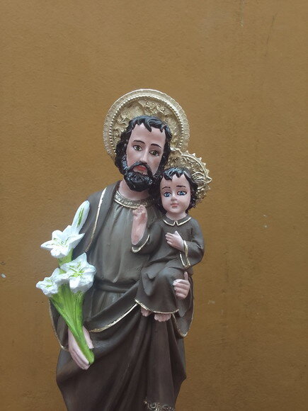 Nossa São José 40 cm (gesso)