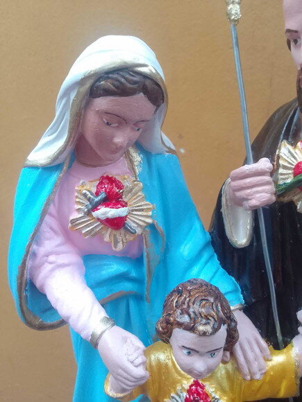 Nossa Senhora da Guia 30 cm Gesso