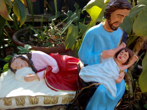Nossa Senhora dormindo
