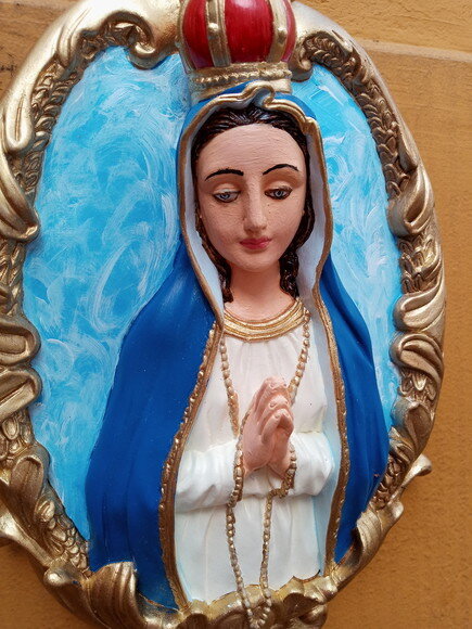 Quadro com Moldura com Nossa Senhora