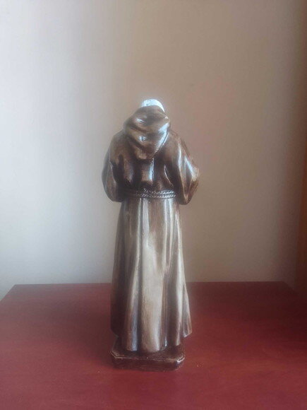 São Padre Pio Gesso 30 cm