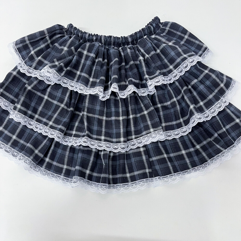 Saia Junina Adulto xadrez 7