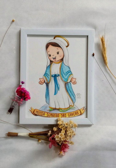 Quadro Nossa Senhora das Graças