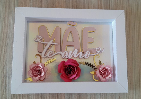 Quadro Mãe Te Amo