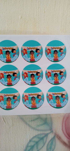 Adesivos Personalizados - Ideal para Lembrancinhas, Brindes