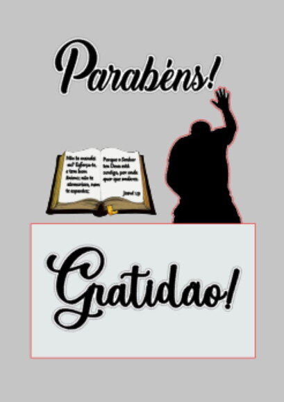 Arquivo de Corte - Topo de Bolo Gratidão