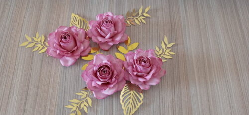 Flores Realistas - Rosas