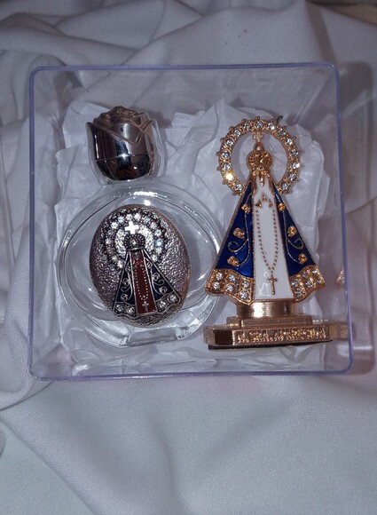 Kit Devocional Nossa Senhora Aparecida ? Presente Religioso