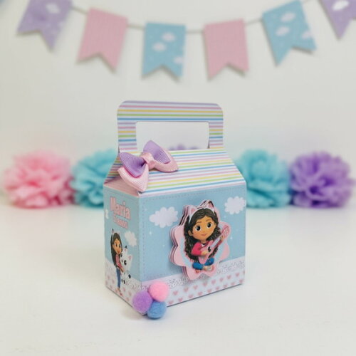 Kit Festa - 15 Caixas Personalizadas - Pegue e Monte