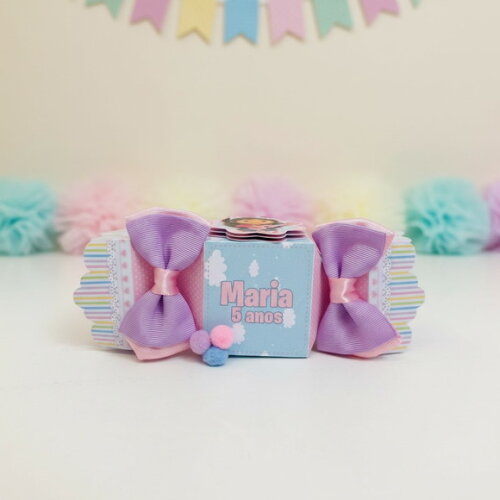 Kit Festa - 15 Caixas Personalizadas - Pegue e Monte