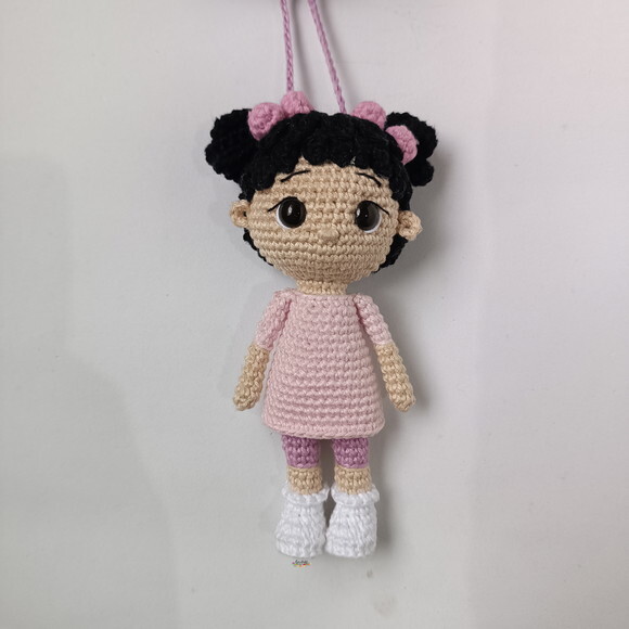 Boneca de Crochê Amigurumi Personalizada Monstros S.a.