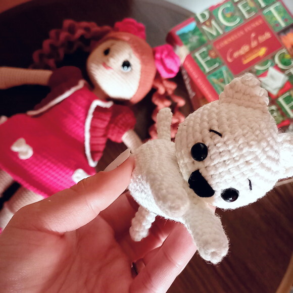 Boneca de Crochê em Amigurumi