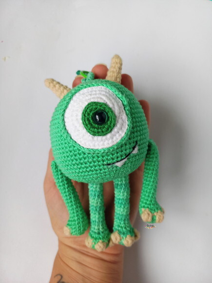 Chaveiro Personalizado Mike Wazowski Monstros Sa