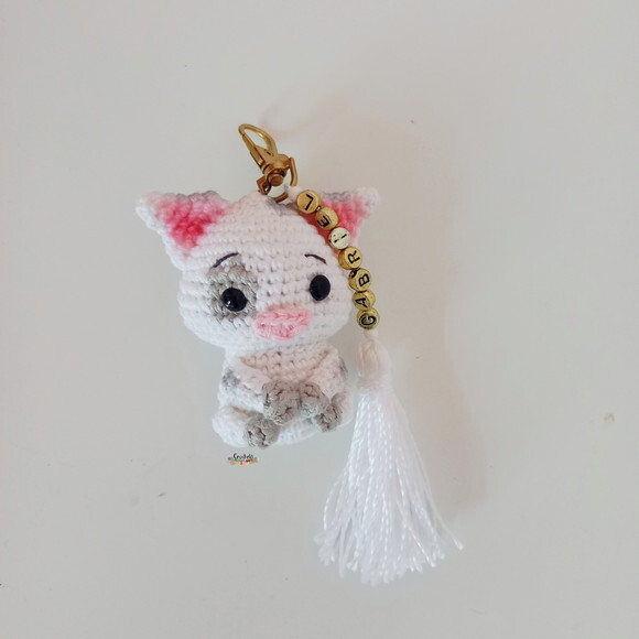 Chaveiro Personalizado Porquinho Puá Moana