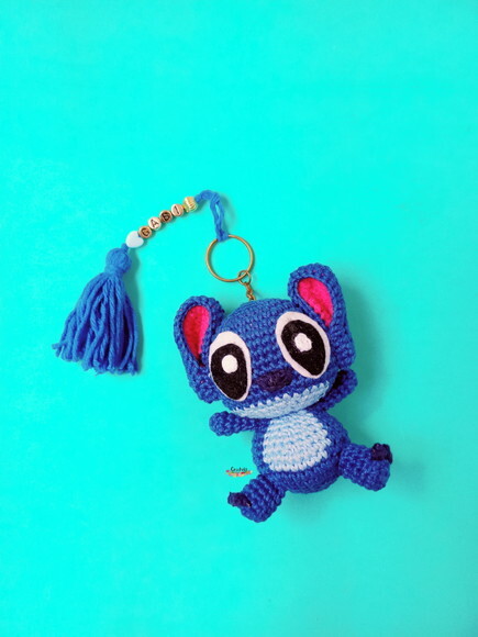 Chaveiro Personalizado Stitch