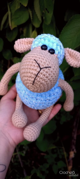 Ovelha Amigurumi Crochet