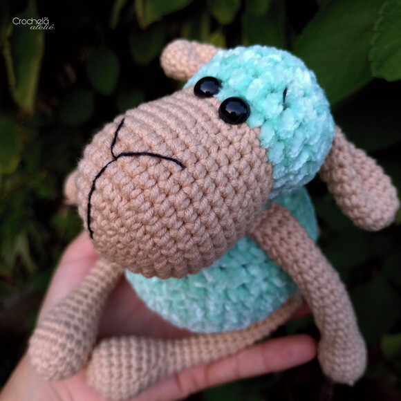 Ovelha Amigurumi Crochet