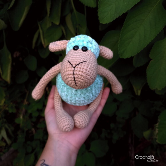 Ovelha Amigurumi Crochet