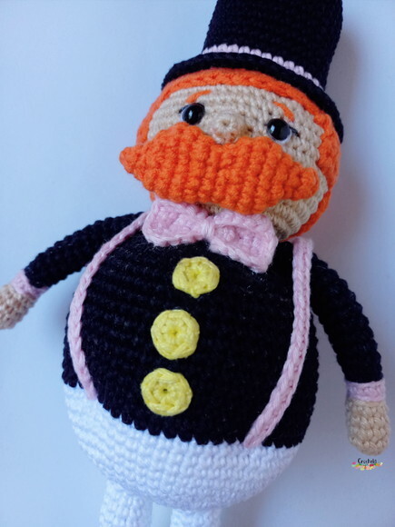 Personagem Mundo Bita em Amigurumi Crochet