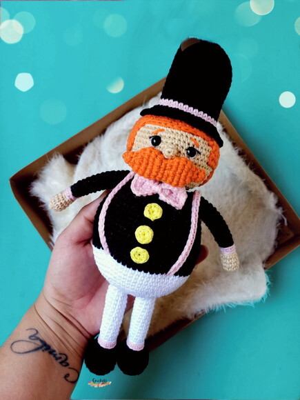 Personagem Mundo Bita em Amigurumi Crochet