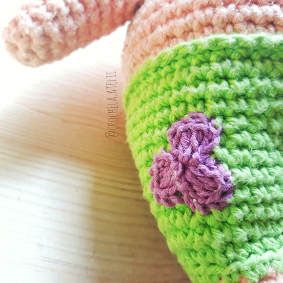 Patrick Estrela de Crochê Amigurumi
