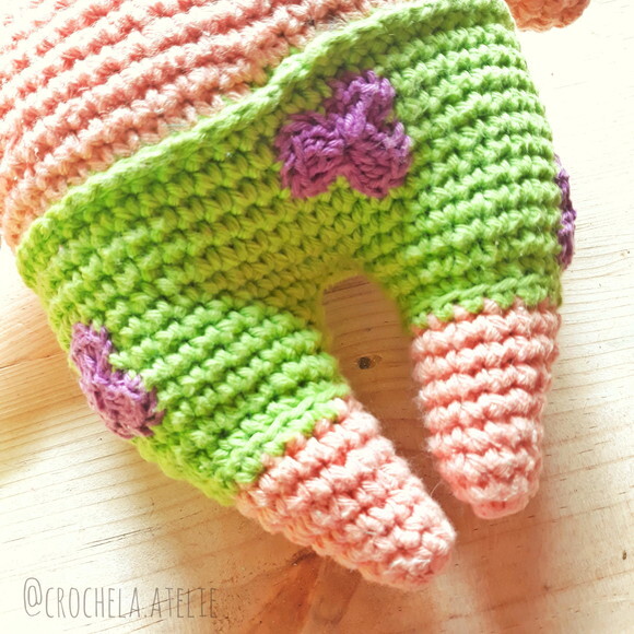 Patrick Estrela de Crochê Amigurumi