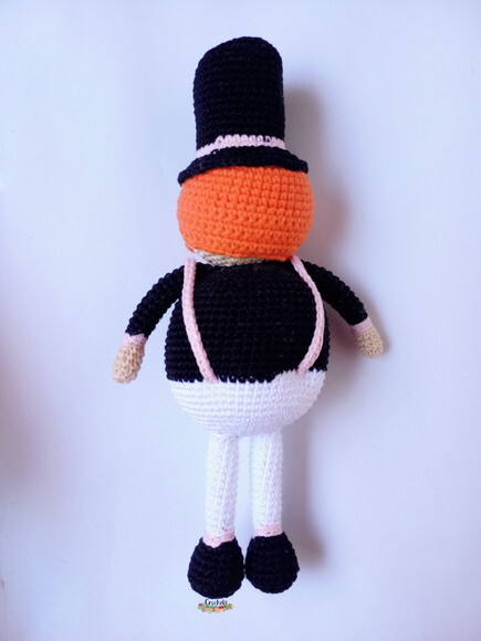 Personagem Mundo Bita em Amigurumi Crochet