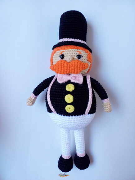 Personagem Mundo Bita em Amigurumi Crochet