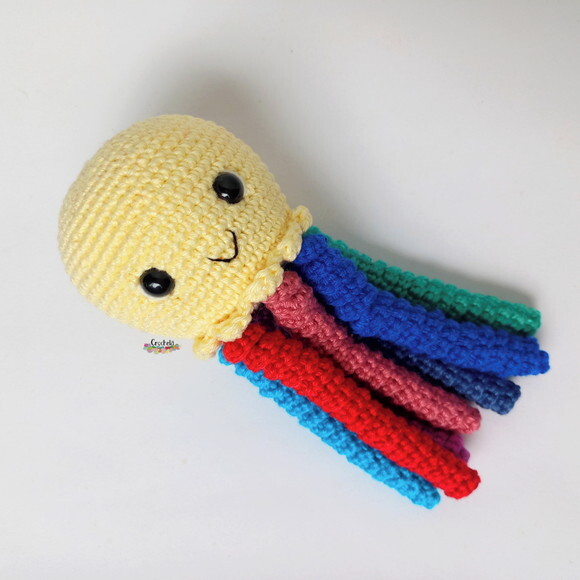 Polvo de Crochê Amigurumi