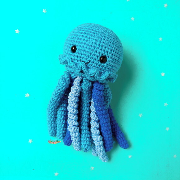 Polvo de Crochê Amigurumi para Menino