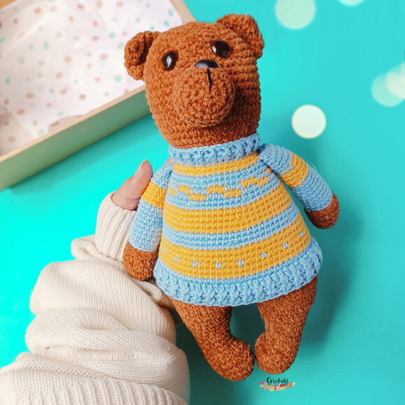 Ursinho de Crochê Amigurumi