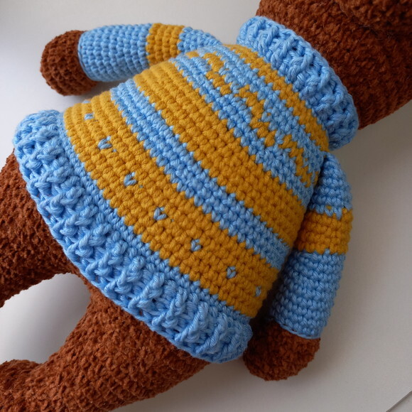 Ursinho de Crochê Amigurumi