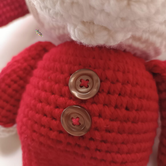 Ursinho Dorminhoco de Crochet Amigurumi Naninha