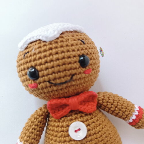 Biscoito de Natal em Crochê Amigurumi