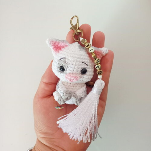 Chaveiro Personalizado Porquinho Puá Moana