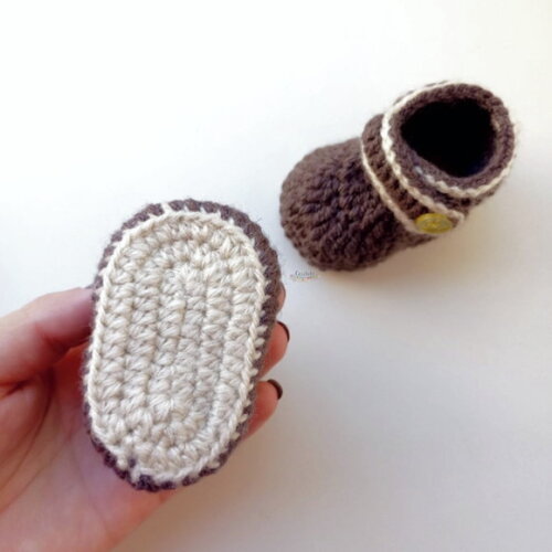 Conjunto Inverno Touca e Sapatinho para Menino de Crochê