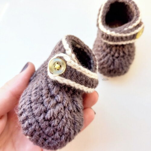 Conjunto Inverno Touca e Sapatinho para Menino de Crochê