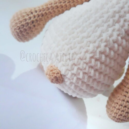 Kit Ovelhas Amigurumi Crochê para Porta Maternidade