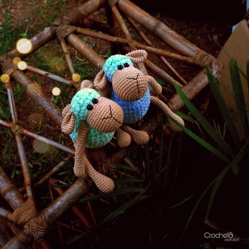 Ovelha Amigurumi Crochet