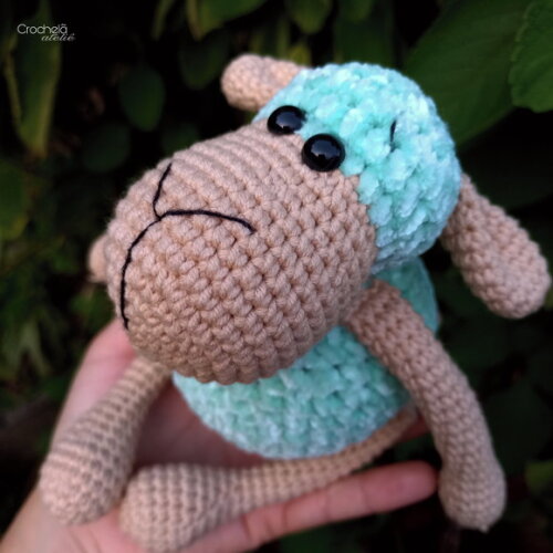 Ovelha Amigurumi Crochet