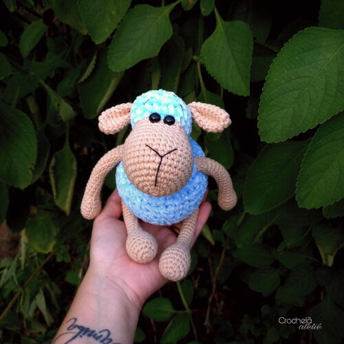Ovelha Amigurumi Crochet